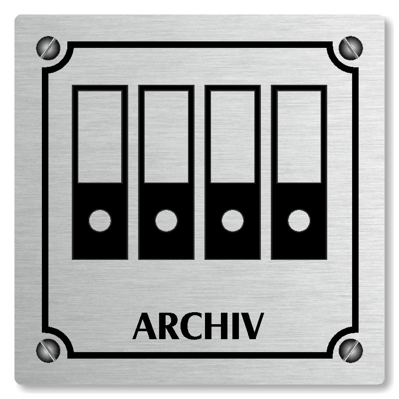 Archiv, 100x100mm, stříbrná, Kansas